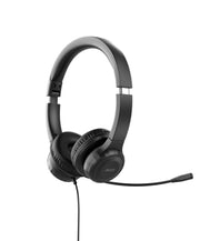 Acer AHW154 Headset Kabel Handhållen Kontor/callcenter USB Type-A Svart