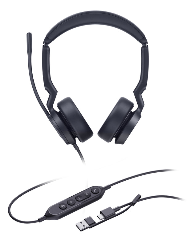 Yealink UH44 Dual UC USB-C/A Headset hörlurar