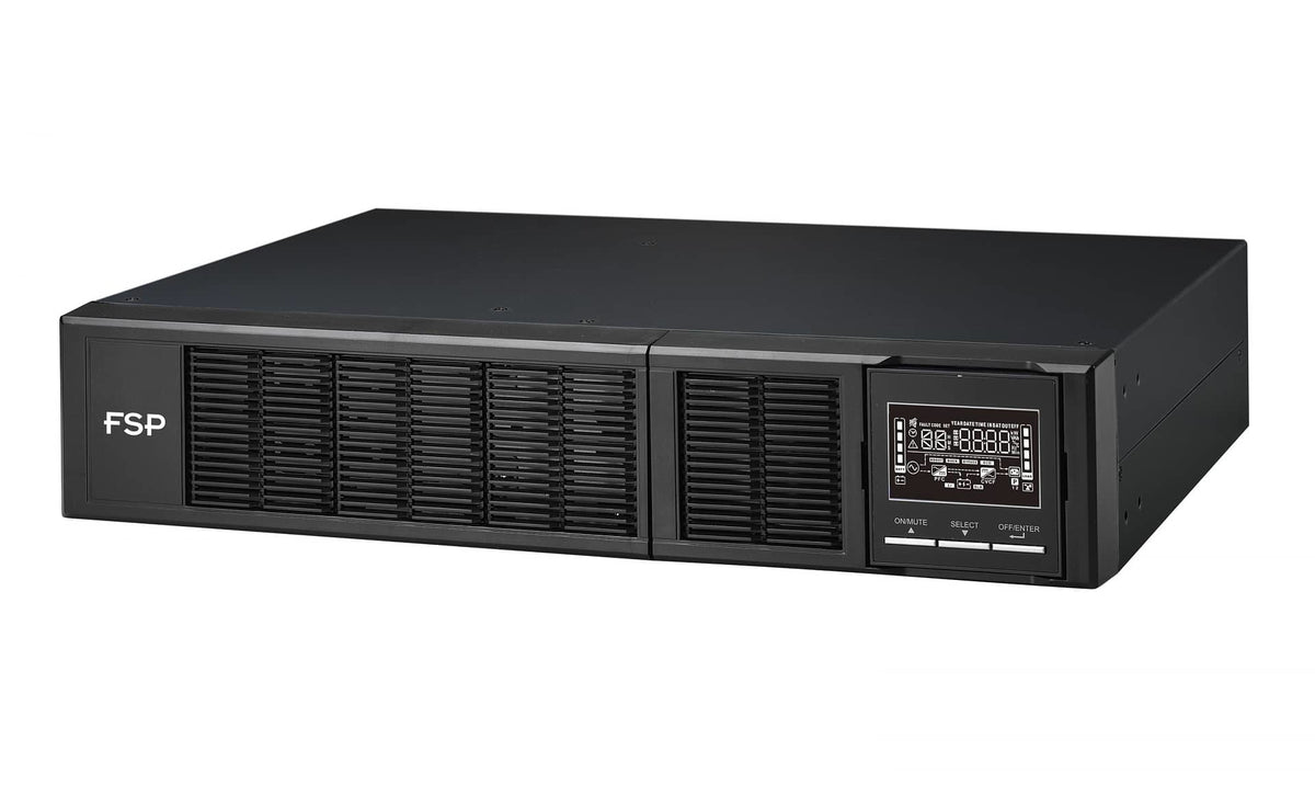 FSP Clippers RT 1K strömskydd (UPS) Dubbelkonvertering (Online) 1 kVA 1000 W
