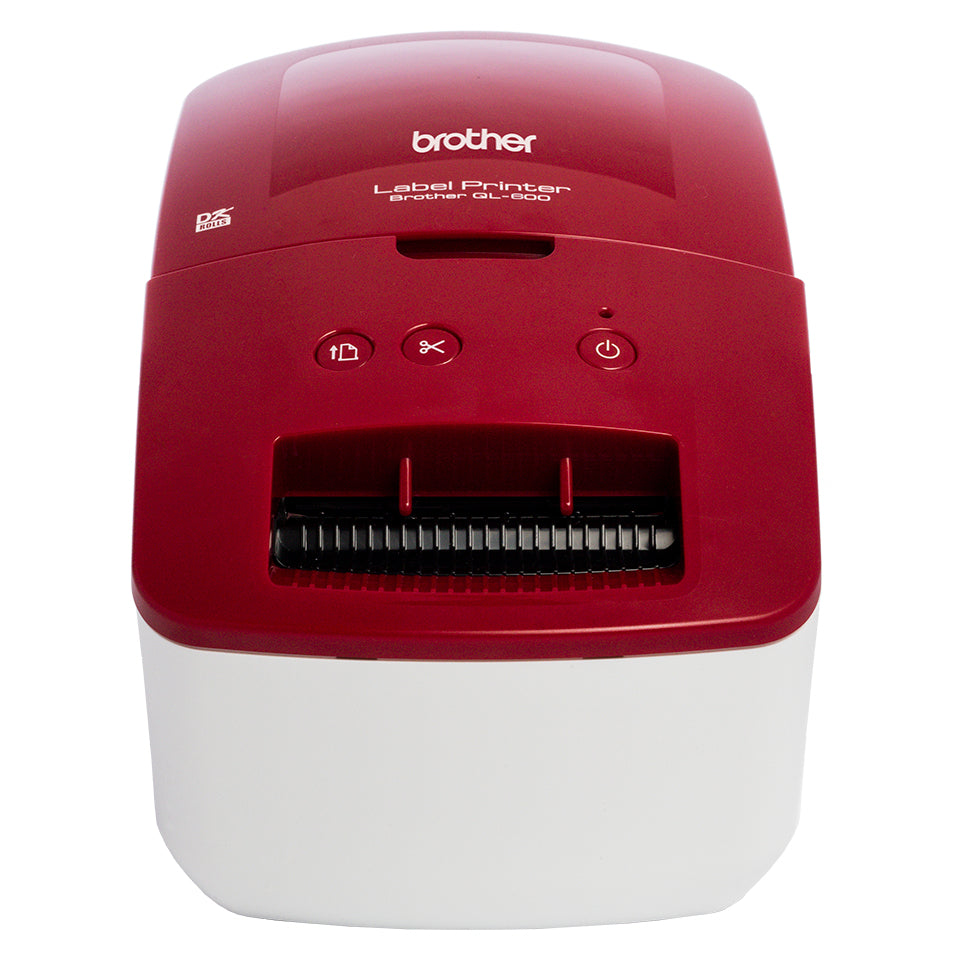 Brother QL-600RXX1 etikettskrivare direkt termal 300 x 600 DPI 71 mm/sek Kabel DK