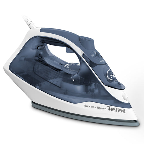 Tefal Express Steam FV2837 Torr & Ångstrykjärn Strykjärnssula Cerilium 2400 W Blå