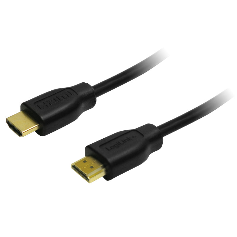LogiLink CH0005 HDMI-kabel 0,5 m HDMI Typ A (standard) Svart