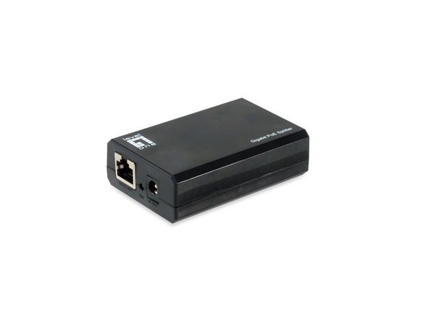 LevelOne POS-5000 nätverksdelare Strömförsörjning via Ethernet (PoE) stöd Svart