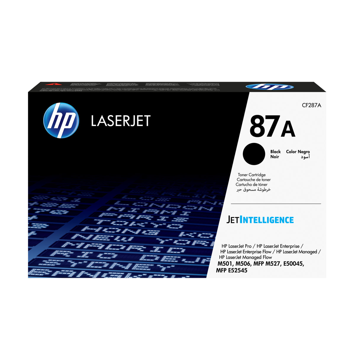 HP 87A svart original LaserJet-tonerkassett