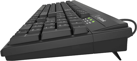 KeySonic KSK-8008U-IP tangentbord Hem / Kontor USB Svart