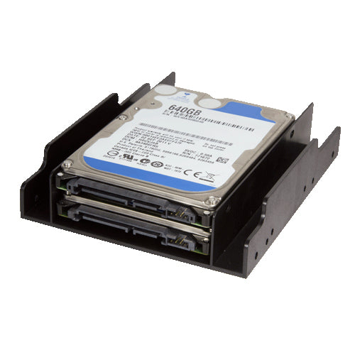 LogiLink AD0010 drive bay-paneler 2x 3,5" Bezel-panel Svart