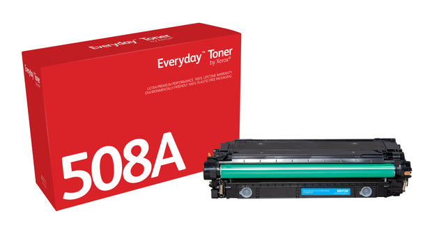 Everyday Cyan Toner by Xerox compatible with HP 508A (CF361A)