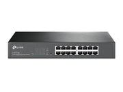 TP-Link TL-SG1016DE hanterad L2 Gigabit Ethernet (10/100/1000) 1U Svart