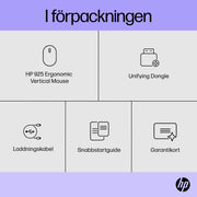 HP 925 ergonomisk vertikal mus