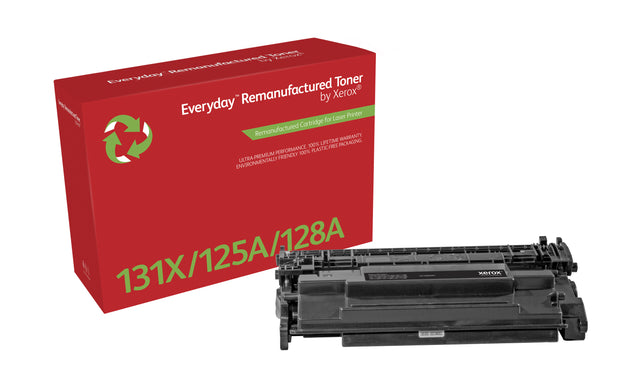 Everyday Svart Remanufactured Toner by Xerox compatible with HP 131X (CF210X)