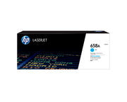 HP 658A cyan original LaserJet-tonerkassett