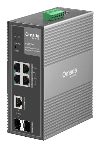 TP-Link IES206GPP nätverksswitchar hanterad Gigabit Ethernet (10/100/1000)