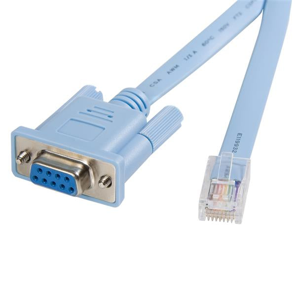 StarTech.com RJ45 till DB9 Cisco konsolhanteringsrouterkabel
