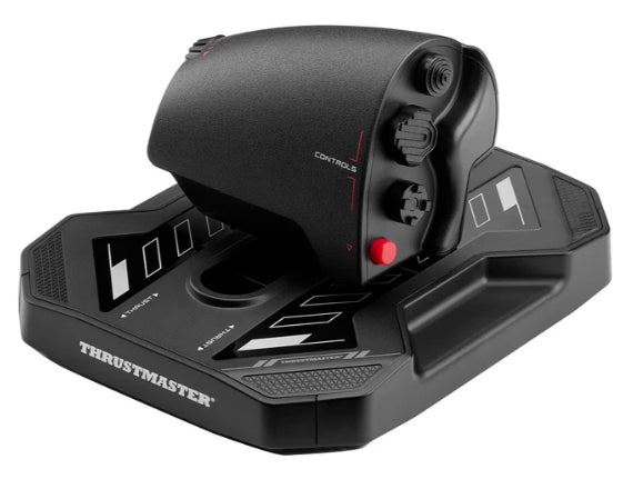 Thrustmaster Sol-R 6 Throttle Svart USB Flykt Sim Analog / Digital PC