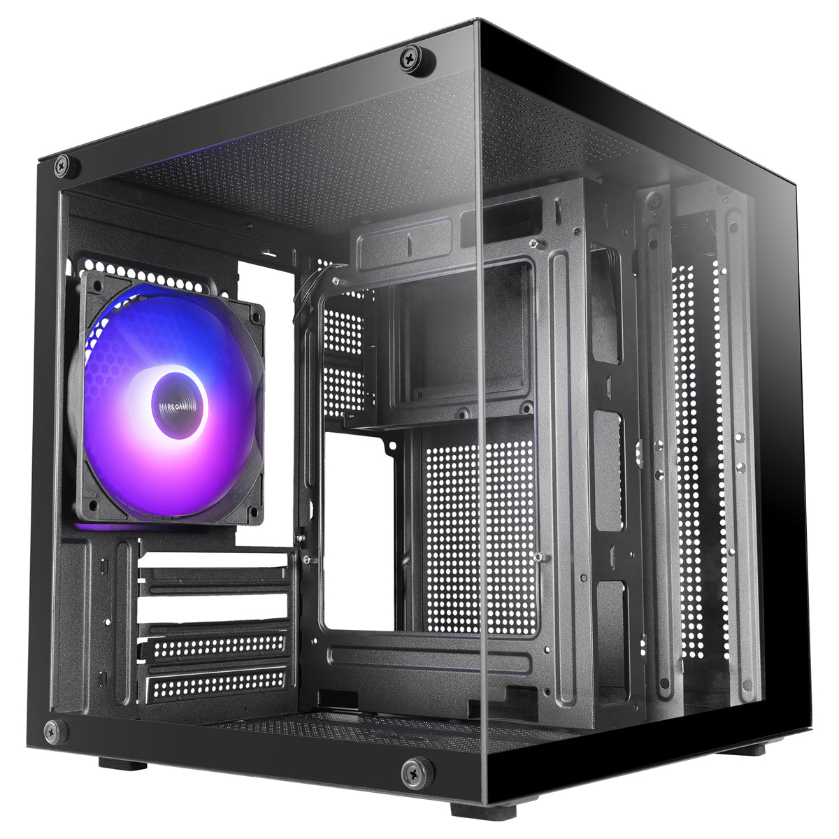 Mars Gaming MC-CUBE datorväskor Mini Tower Svart