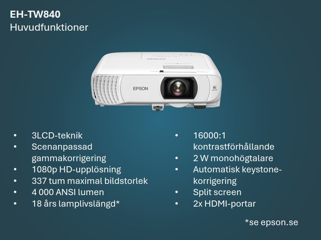 Epson EH-TW840
