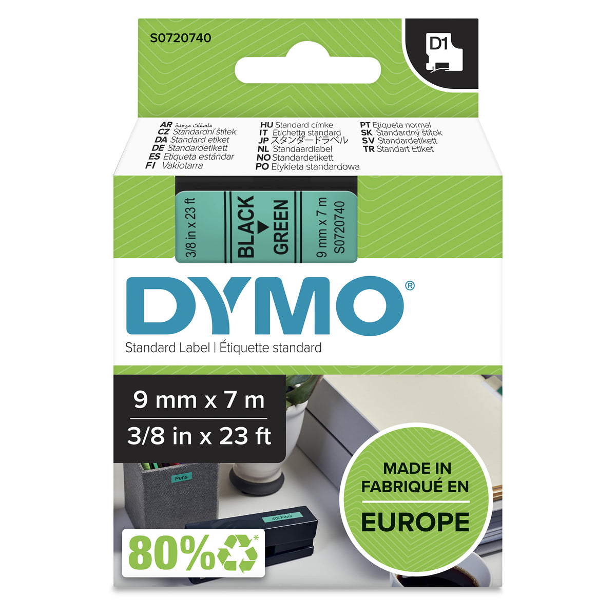 DYMO D1-originaletiketter