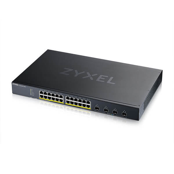 Zyxel XGS1935-28HP hanterad L3 Gigabit Ethernet (10/100/1000) Strömförsörjning via