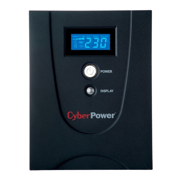 CyberPower VALUE2200EILCD strömskydd (UPS) 2,2 kVA 1320 W 6 AC-utgångar