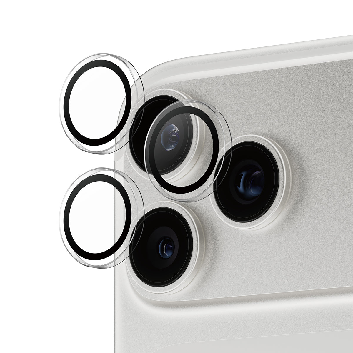 PanzerGlass Hoops Camera Lens Protector Transparent iPhone 17 Pro