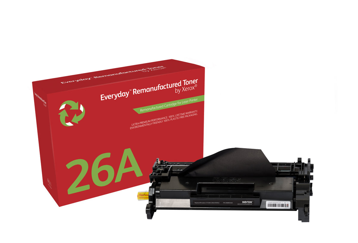 Everyday Mono Remanufactured Toner by Xerox compatible with HP 26A (CF226A)