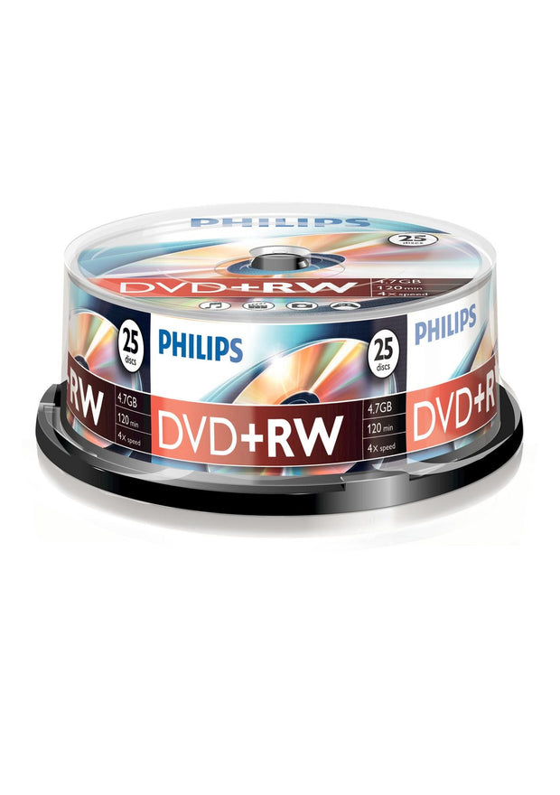 Philips DVD+RW DW4S4B25F/00 tomma Dvd:Er