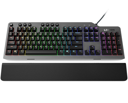 Lenovo Legion K500 tangentbord Spela USB QWERTY Engelska (USA) Svart