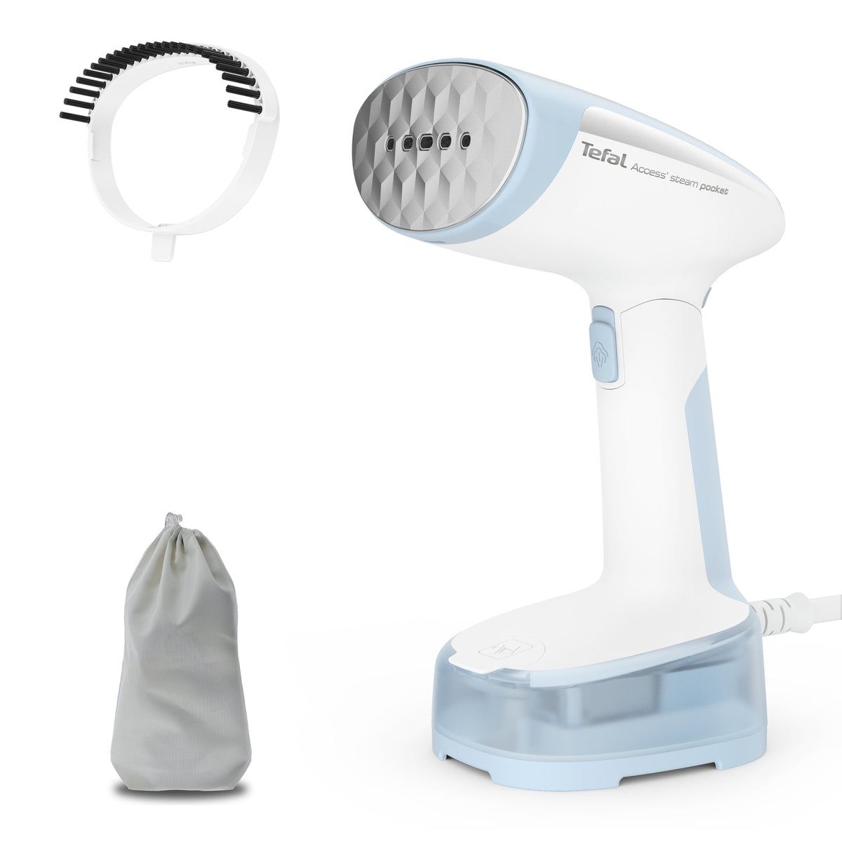 Tefal Access Steam Pocket DT3041 Handhållen klädångare 1300 W Blå