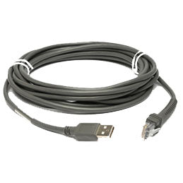 Motorola USB Cable: Series A USB-kablar 4,5 m USB A Grå