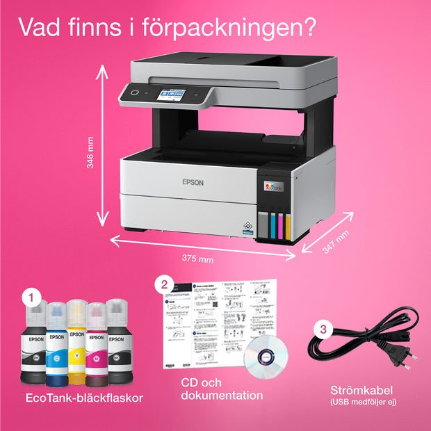 Epson EcoTank ET-5150 - Bläckstråleskrivare - Duplex
