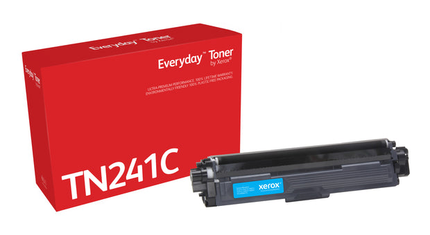 Everyday Cyan Toner by Xerox compatible with Brother TN241C