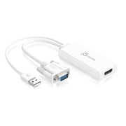 j5create JDA214-N VGA till HDMI video ljud-adapter