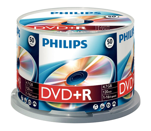 Philips DVD+R DR4S6B50F/00 tomma Dvd:Er