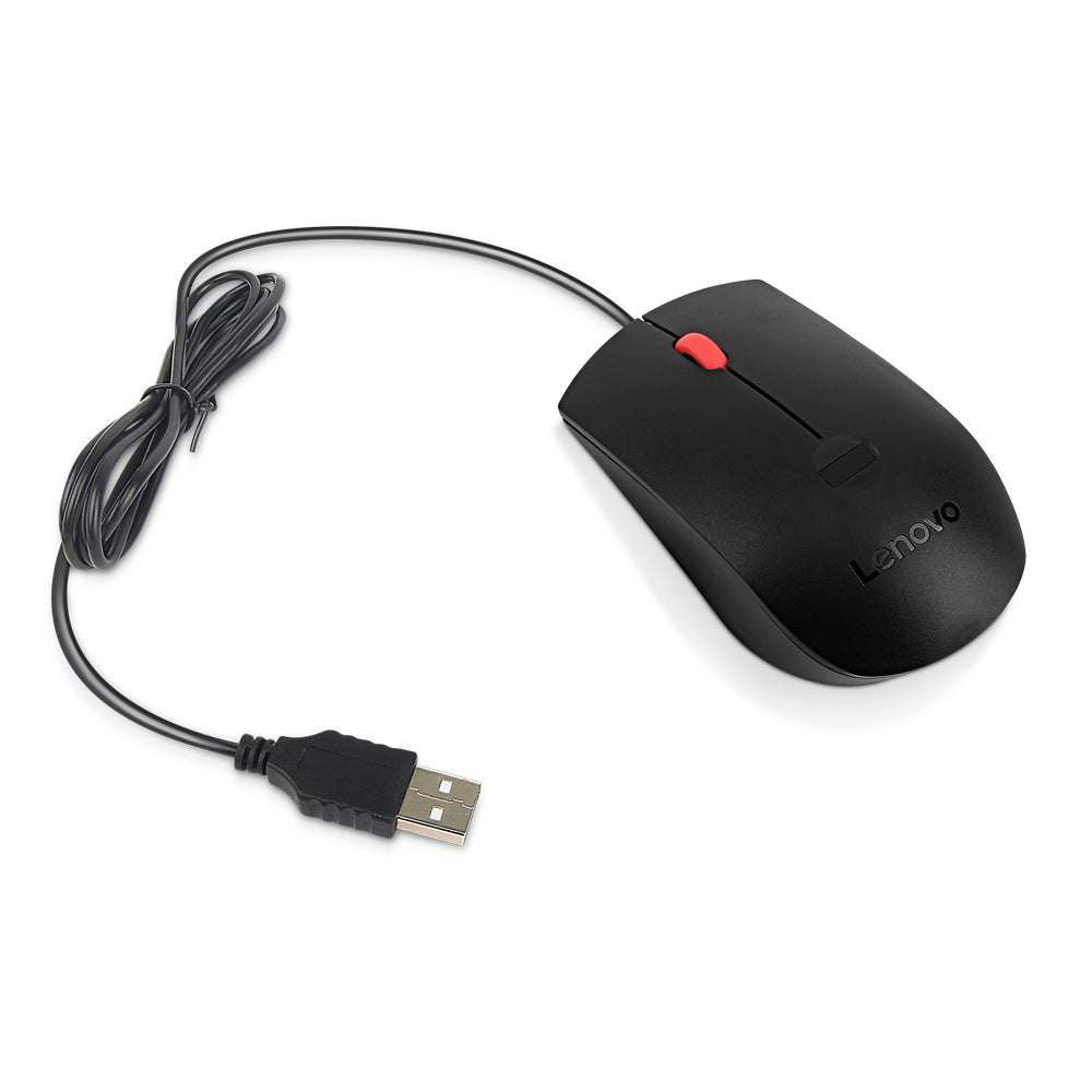 Lenovo 4Y51M03357 datormöss Kontor Ambidextrous USB Type-A Optisk 1600 DPI