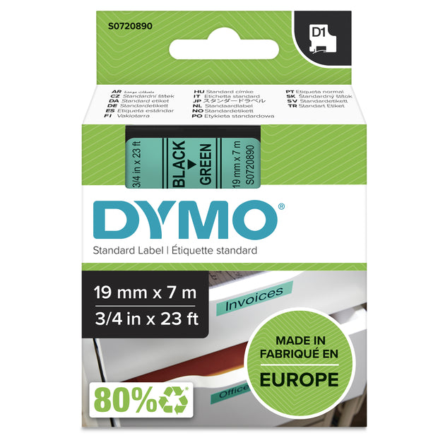 DYMO D1-originaletiketter etikettejp