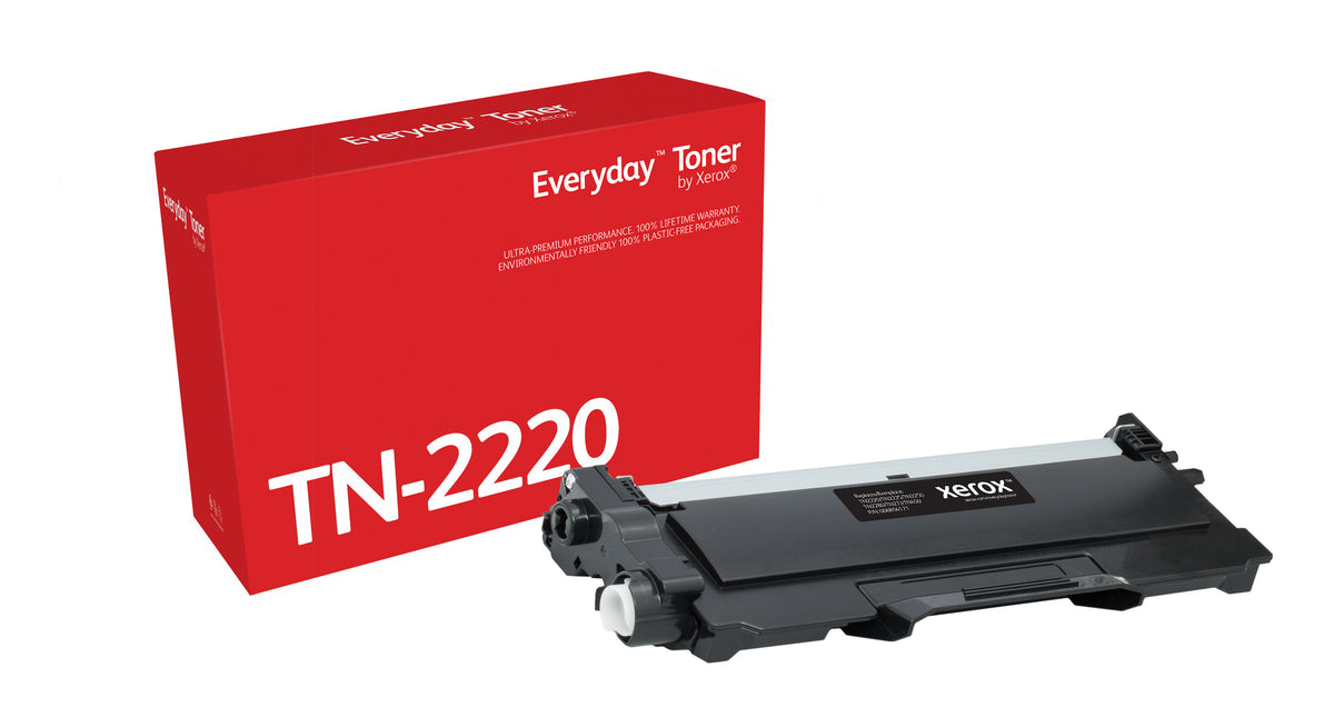 Everyday Mono Toner by Xerox compatible with Brother TN2220