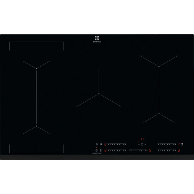 Electrolux EIV835 Svart Inbyggd spishäll