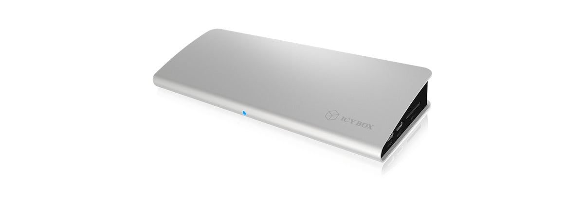 ICY BOX IB-DK2801-TB3 Thunderbolt 3 Svart