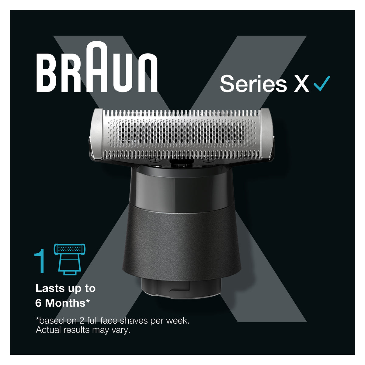 Braun XT20 Rakhuvud