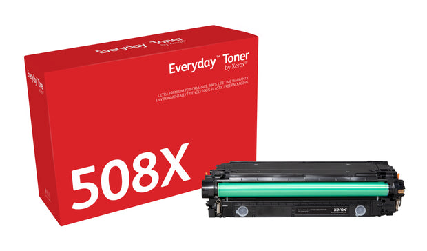 Everyday Svart Toner by Xerox compatible with HP 508X (CF360X)