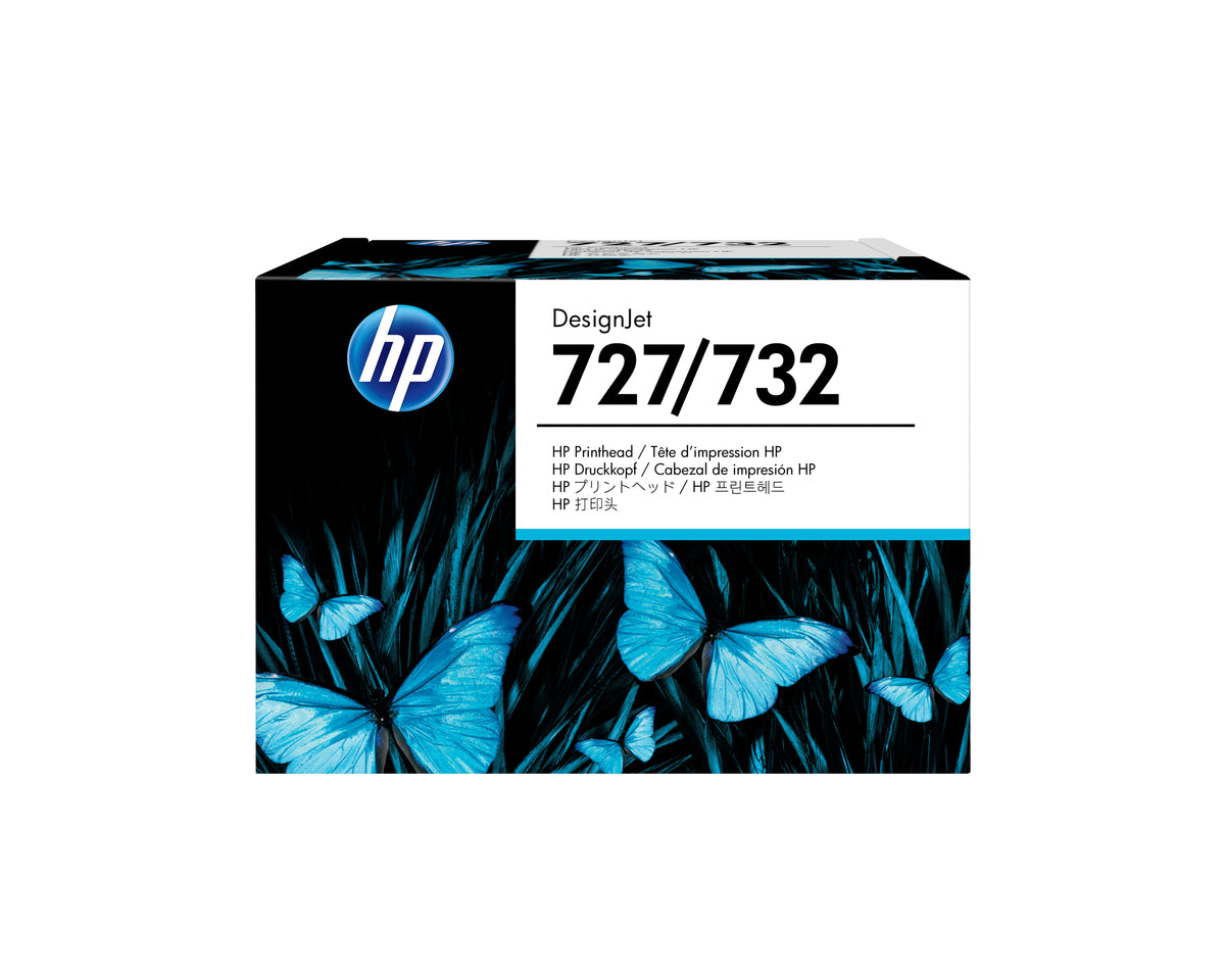 HP 727 DesignJet-skrivhuvud - Termisk bläckstråle - B3P06A