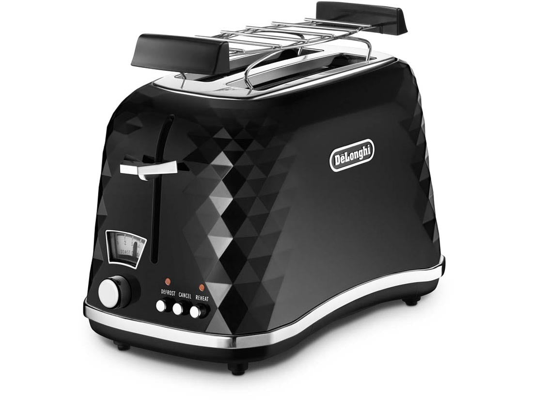 De’Longhi Brilliante 2 skivor 900 W Svart