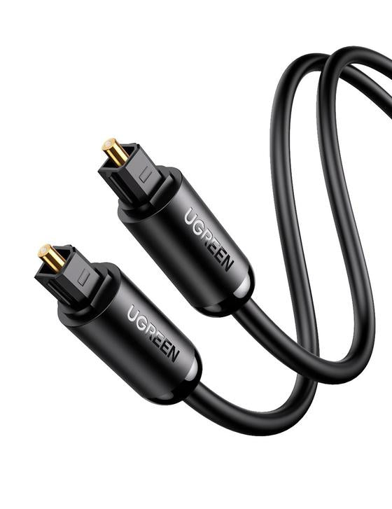 Ugreen 70891 ljudkabel 1,5 m Toslink Grå ljudkablar