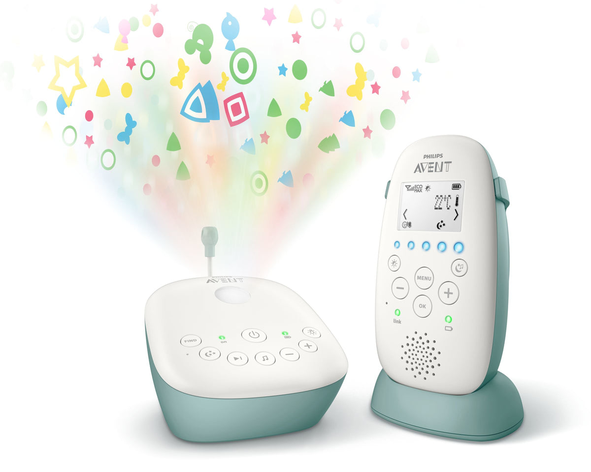 Philips AVENT SCD731/26 övervakningsmonitorer för bebisar 330 m Grön