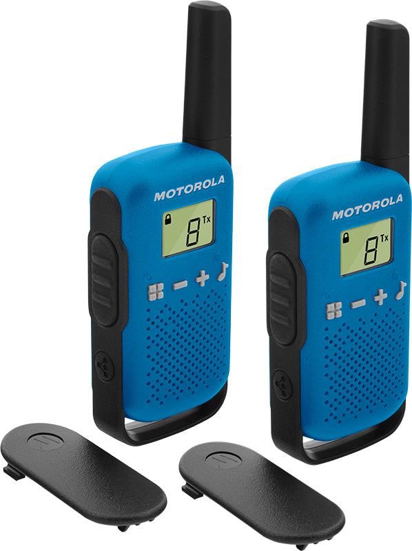 Motorola TALKABOUT T42 tvåvägsradio 16 kanaler Svart