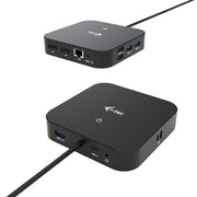 i-tec C31DUALDPDOCKPD dockningsstationer för bärbara datorer Kabel USB 3.2 Gen 1