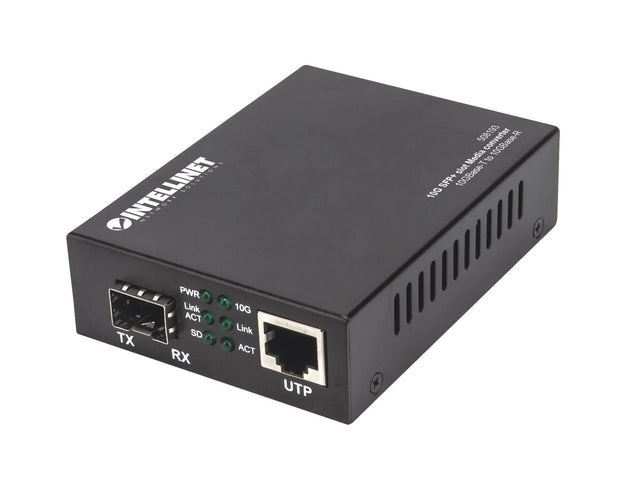 Intellinet 508193 mediakonverterare för nätverk 10000 Mbit/s Svart - 1x10G