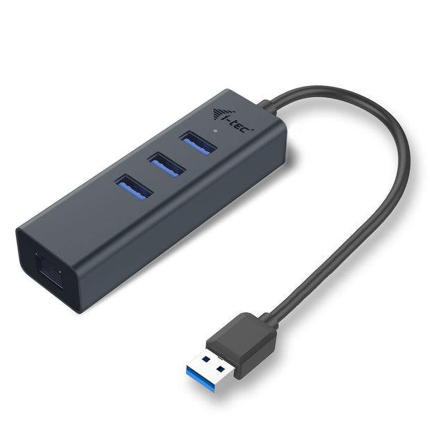i-tec Metal U3METALG3HUB gränssnittshubbar USB 3.2 Gen 1 (3.1 Gen 1) Type-A 5000