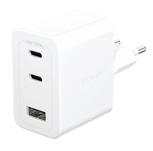 PanzerGlass empower by Turbo 70W Multiple Charger incl. 2 x USB-C + USB-A