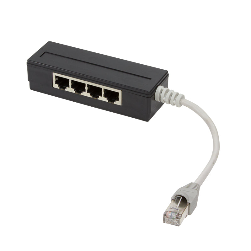 LogiLink MP0032 nätverksdelare Svart